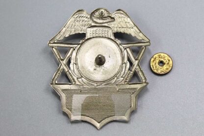 US Civil Defense Aux Police Cap Badge - PA . FLU1721 - Image 2