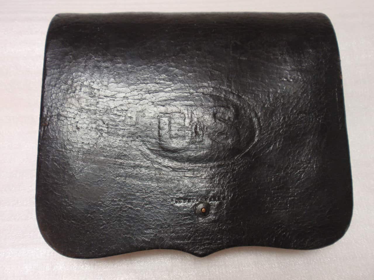 US Civil War Cartridge Box . CWR496 Time Traveler Militaria