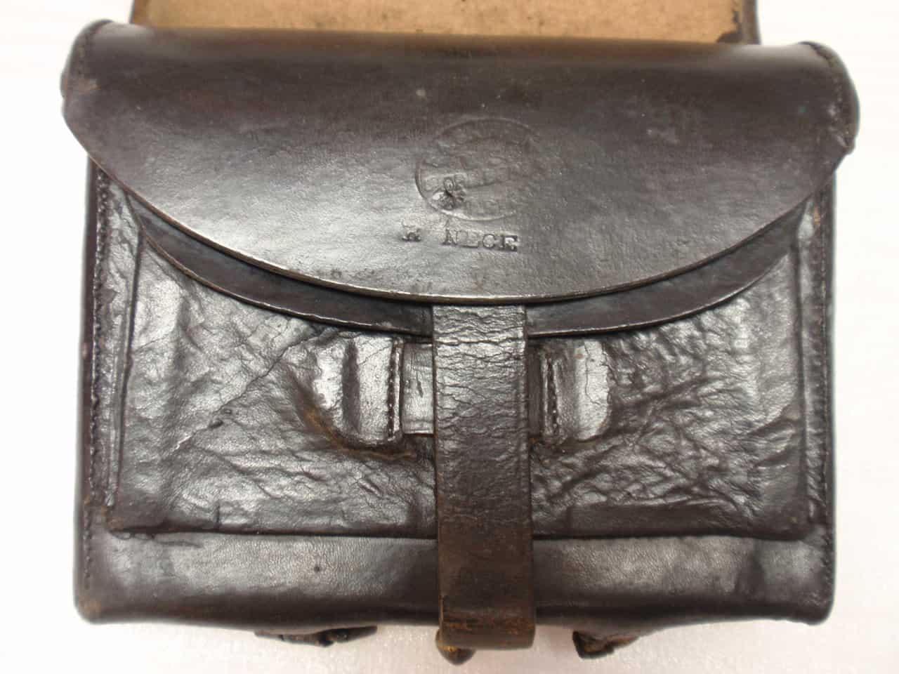 US Civil War Cartridge Box . CWR496 Time Traveler Militaria