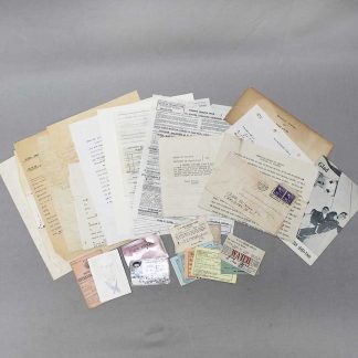 US Navy Group of Papers and ID . FLU1241