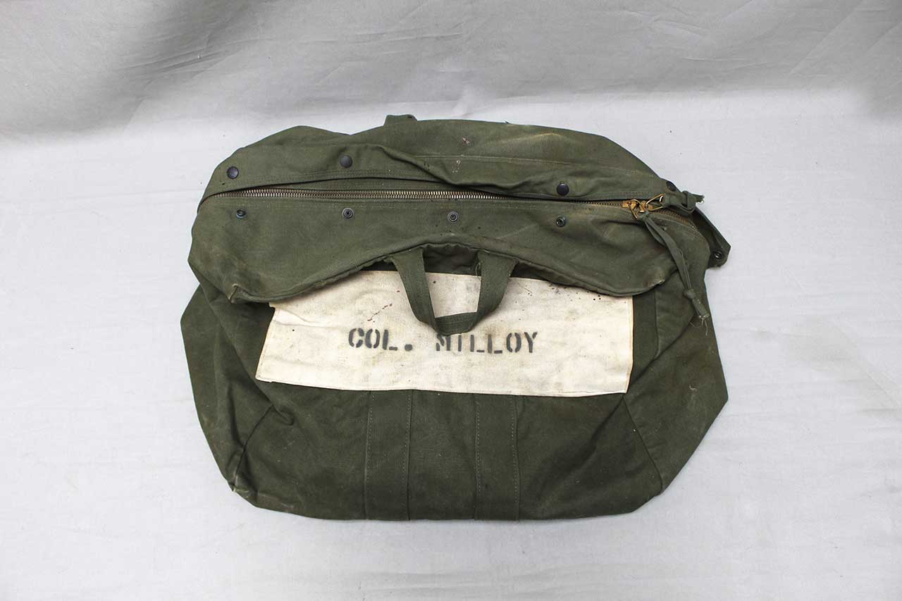 US Army Canvas Duffle Bag 1965 Named . FLU4914 - Time Traveler