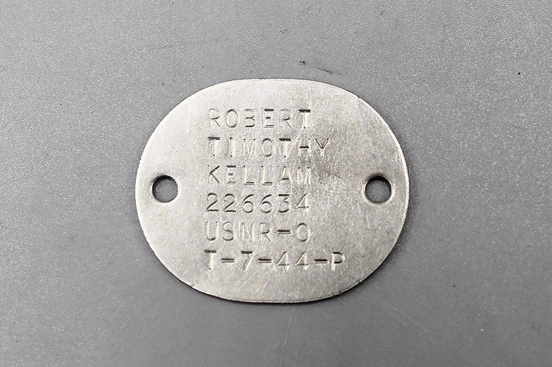 Navy dog tag format sales