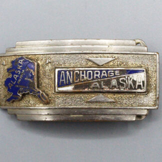 US Anchorage Alaska Buckle . FLU1450