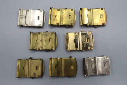 US Group of eight Army enlisted buckles . FLU2026 - Image 3
