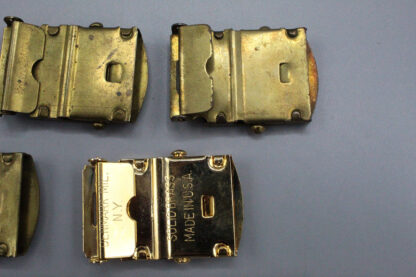 US Group of eight Army enlisted buckles . FLU2026 - Image 5