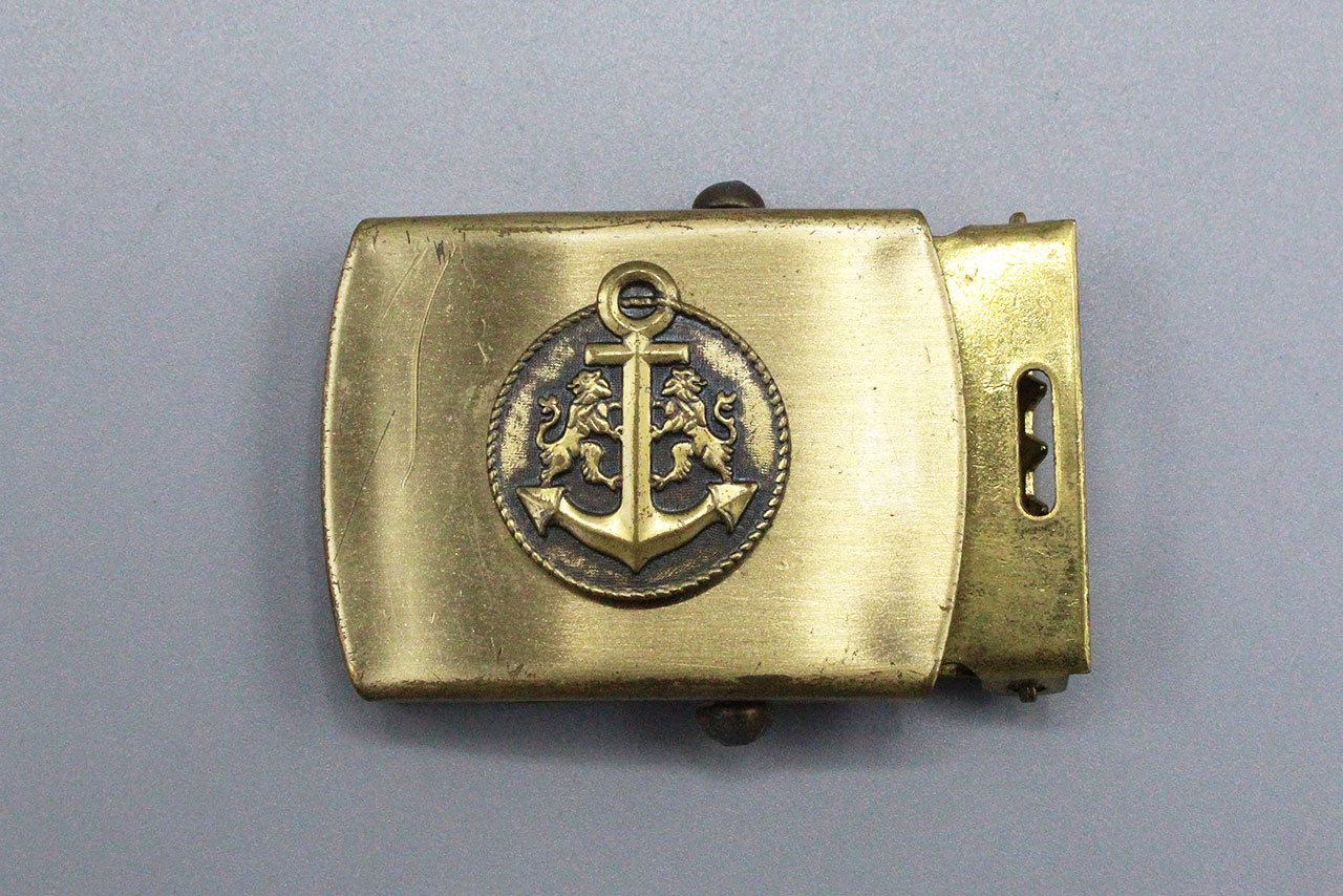 US Military Buckle Solid Brass . FLU939 Time Traveler Militaria