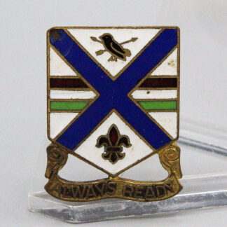 US Army 12th Cavalry Regiment  "Always Ready" Brass Belt Buckle 