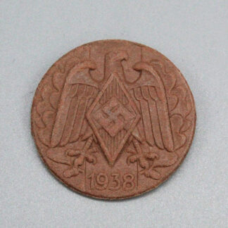WW2 German HJ 1938 Tinnie . PIN412