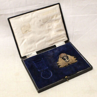British Navy Gallantry Medal Empty Case . BM475