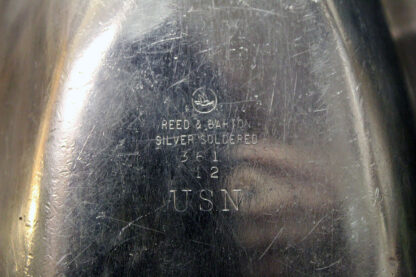 US Navy Silver Plated Bowl. FLU2056 - Image 5