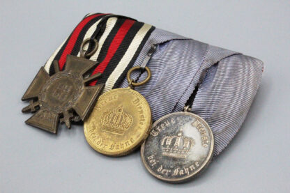 Imperial German Three Medal Bar . IMD474 - Image 2