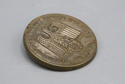 WW2 German War Against Hunger 1933-34 Tinnie . PIN252 - Image 2