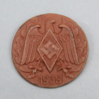 WW2 German HJ 1938 Tinnie . PIN271