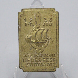 WW2 German Stuttgart Tinnie . PIN418