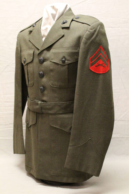 USMC Service Tunic (Alpha Green) 1970 35S . UA835 - Image 4