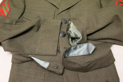 USMC Service Tunic (Alpha Green) 1970 35S . UA835 - Image 15
