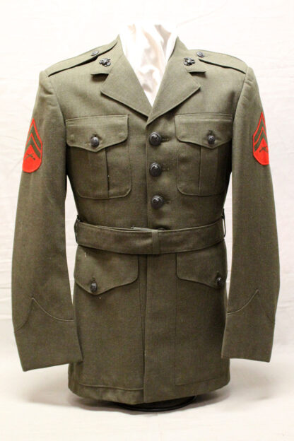USMC Service Tunic (Alpha Green) 1970 35S . UA835 - Image 2