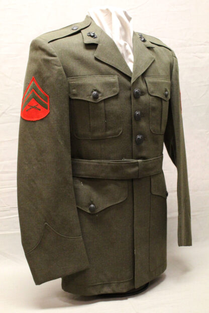 USMC Service Tunic (Alpha Green) 1970 35S . UA835 - Image 5