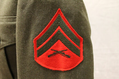 USMC Service Tunic (Alpha Green) 1970 35S . UA835 - Image 6