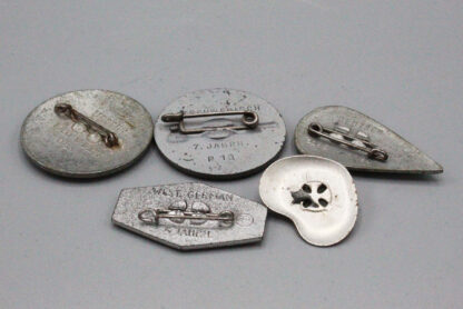WW2 German WHW Tinnies - Group of 5 . Pin1056 - Image 3