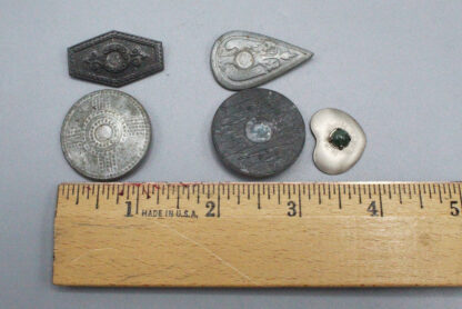 WW2 German WHW Tinnies - Group of 5 . Pin1056 - Image 4