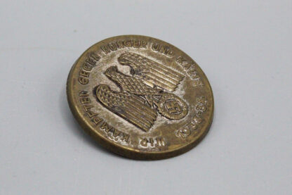 WW2 German War Against Hunger 1933-34 Tinnie . Pin1058 - Image 2