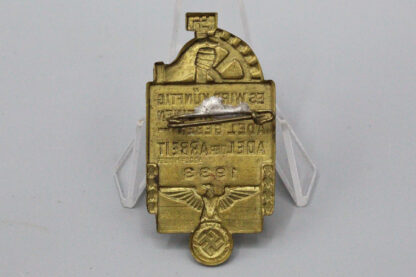 WW2 German 1933 NSBO Tinnie . PIN1084 - Image 3