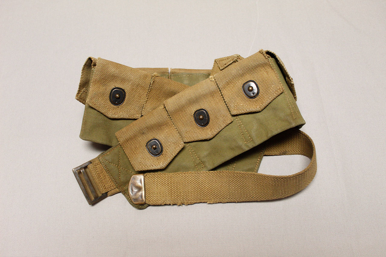 US Army M1 Garand Cartridge Belt (Custom Made) . FLU3139 Time