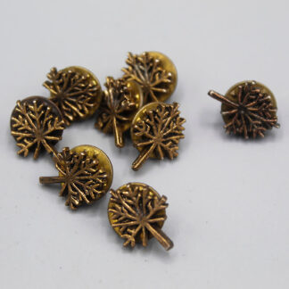 Group of Eight (8) small pins Tree Design - FLU3149