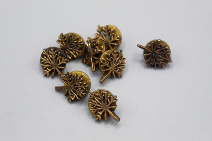 Group of Eight (8) small pins Tree Design - FLU3149