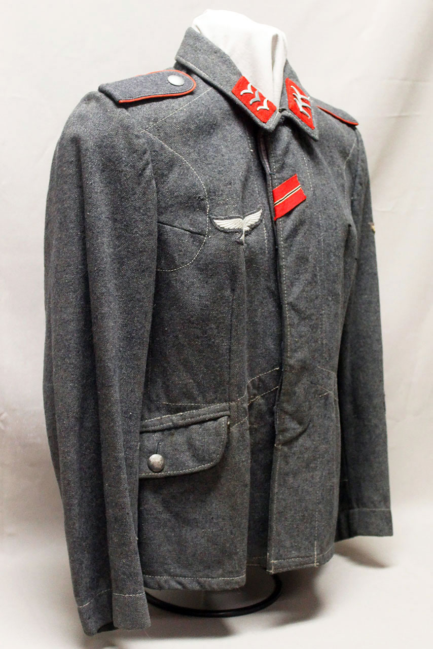 WW2 German Luftwaffe Flak EM FliegerBluse . U562 Time