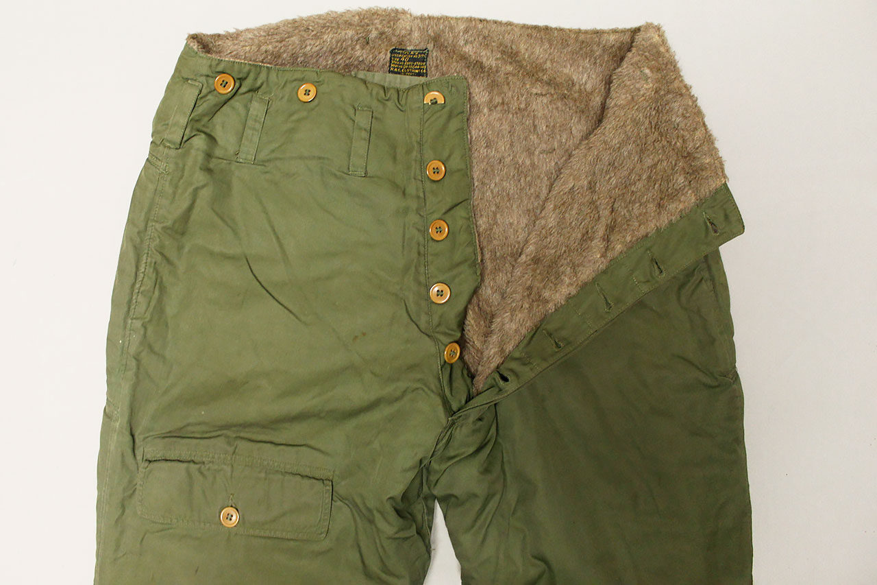 40s US ARMY - A-9 FLIGHT TROUSERS - ワークパンツ/カーゴパンツ