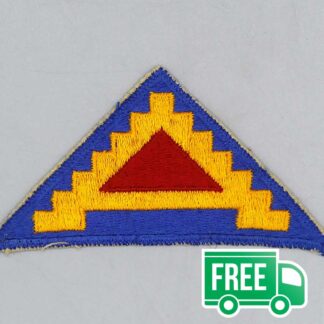 US WW2 7th Army Patch . USP025