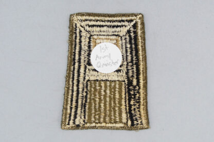 US WW2 1st Army Quarter Master Patch . USP752 - Image 4