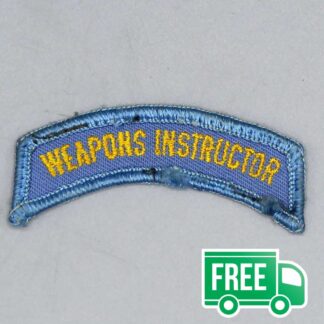 USAF Weapons Instructor Cloth Insignia . USP995