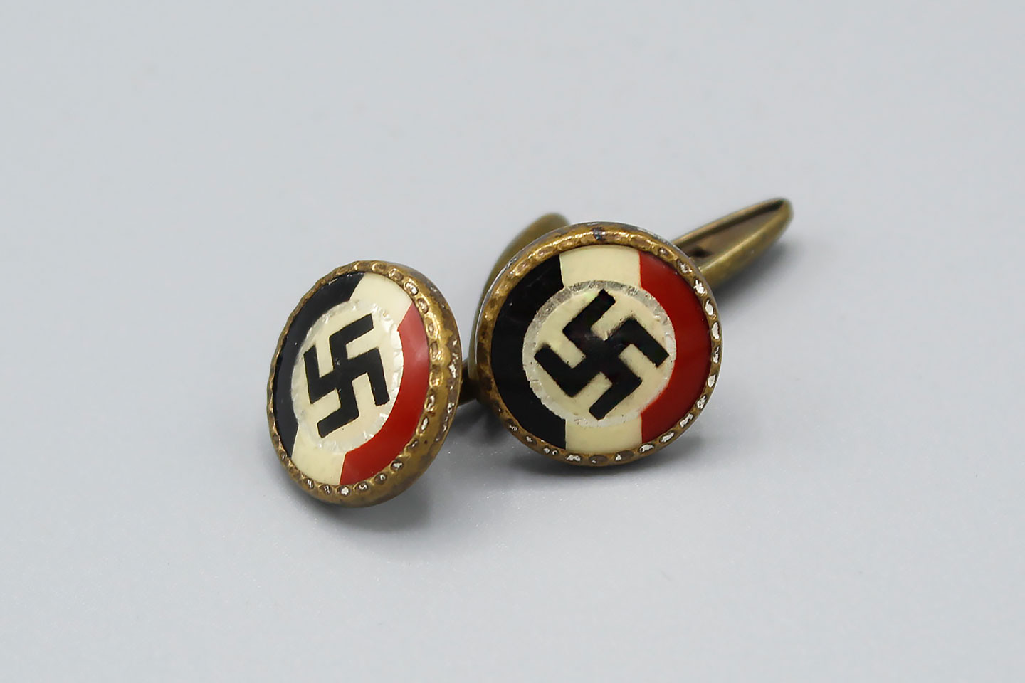 WW2 German NSDAP cuff links . EFL6055cxa Time Traveler Militaria