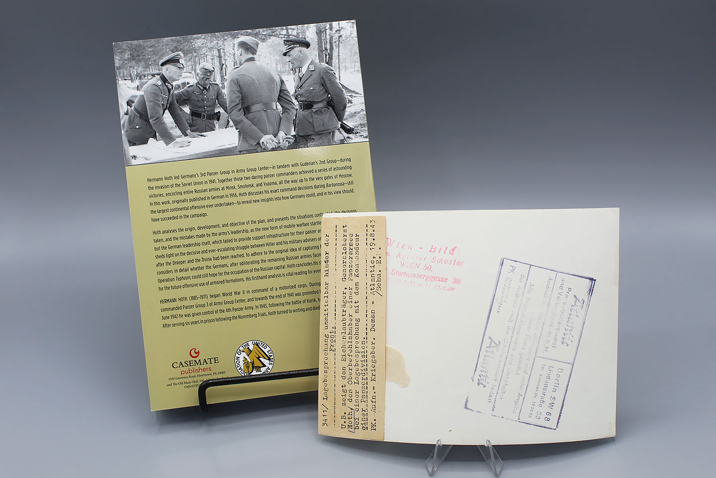 Panzer Operations book w/WW2 Hoth pic in car . GD851 - Image 4