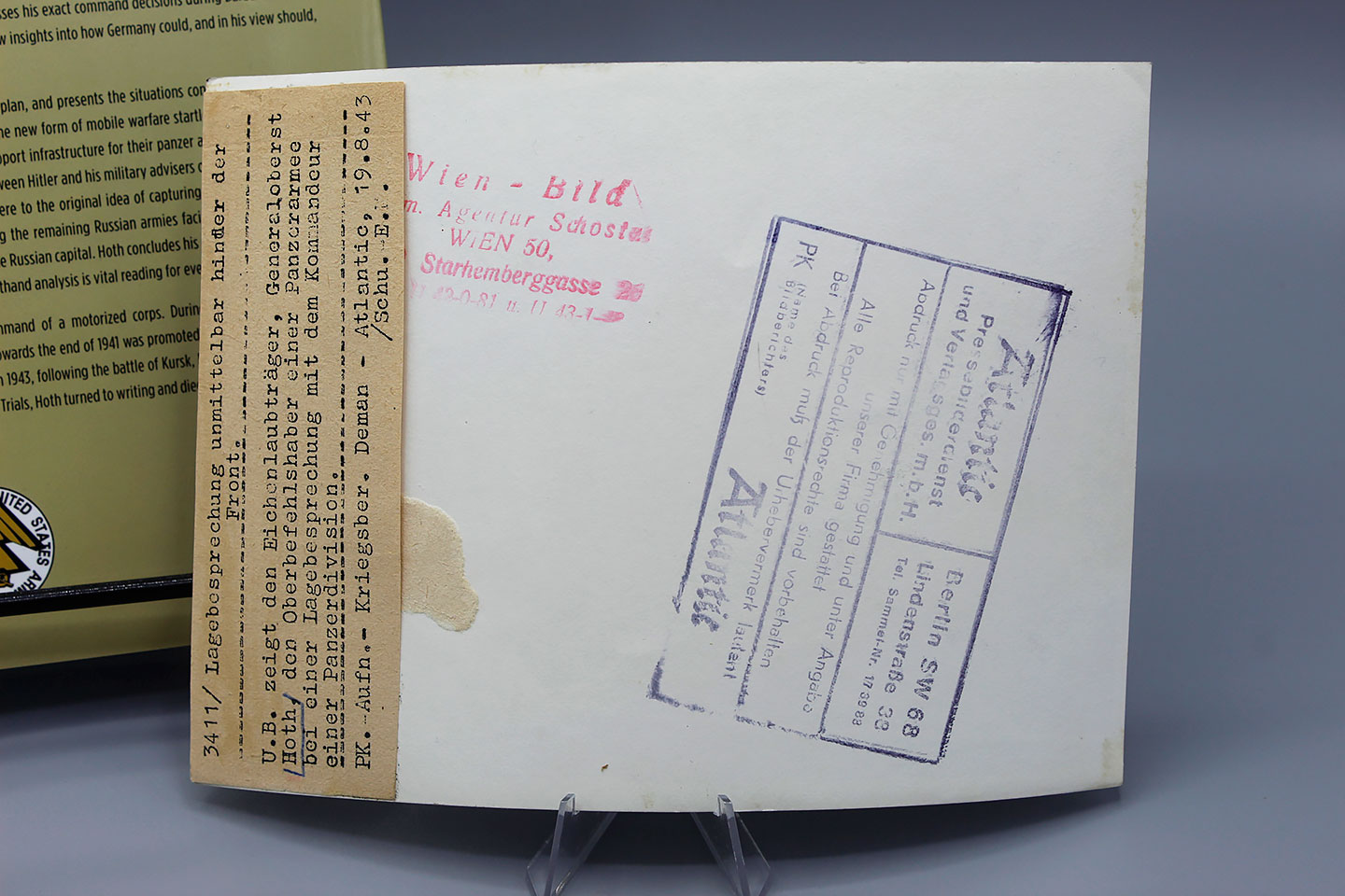 Panzer Operations book w/WW2 Hoth pic in car . GD851 - Image 5