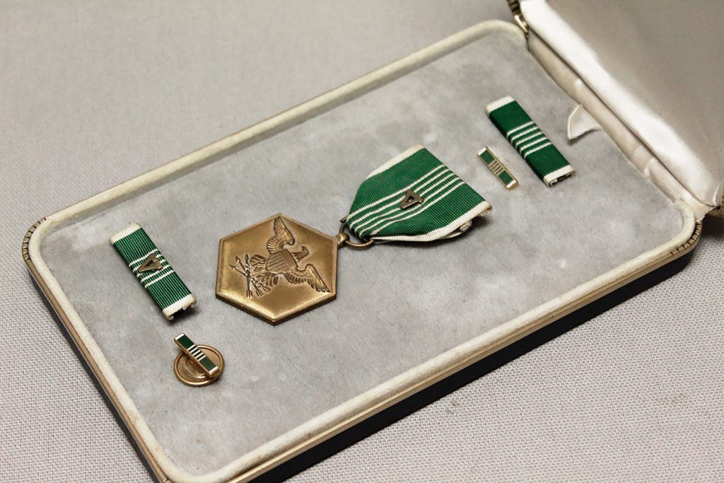 Army Commendation Medal With V Device
