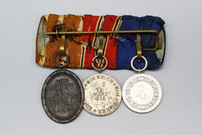 WW2 German 3 Place Medal Bar . GO4837 - Image 4