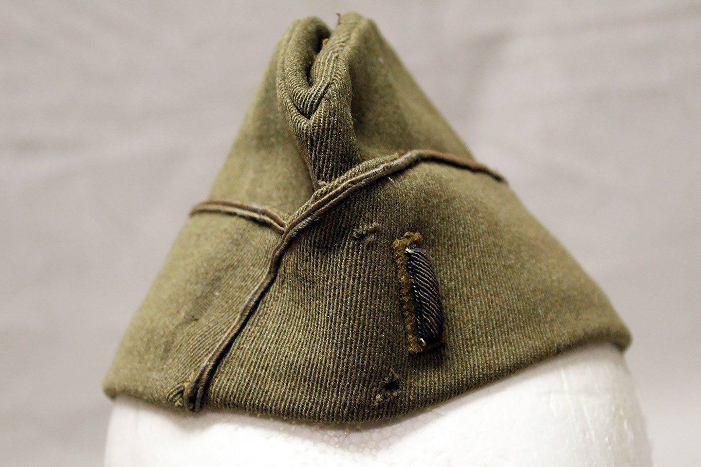 US WW1 Army Officer Garrison Cap . HU1047 Time Traveler Militaria