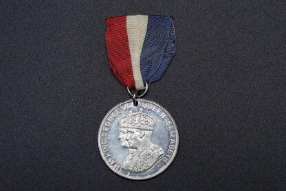 British 1937 GVI Coronation Medal . BM484