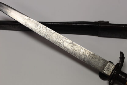 Imperial German Hunting Cutlass . D648 - Image 12