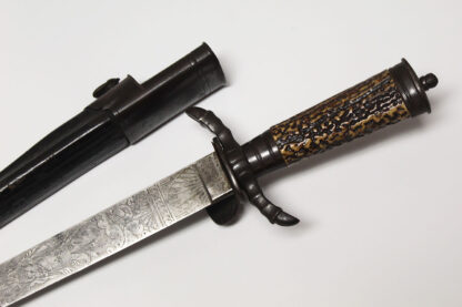 Imperial German Hunting Cutlass . D648 - Image 8
