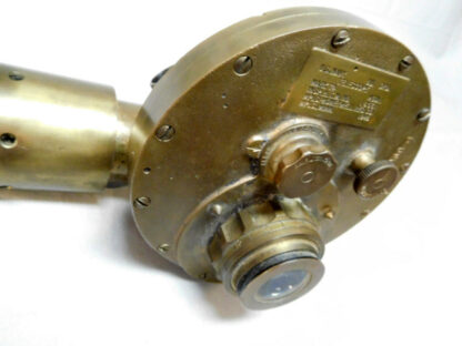 US Navy WW2 Ship Gun Telescope Mark 74 dated 1943 . FLU1605 - Image 11