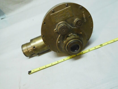 US Navy WW2 Ship Gun Telescope Mark 74 dated 1943 . FLU1605 - Image 12