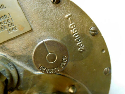 US Navy WW2 Ship Gun Telescope Mark 74 dated 1943 . FLU1605 - Image 3