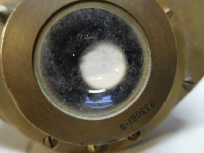US Navy WW2 Ship Gun Telescope Mark 74 dated 1943 . FLU1605 - Image 4