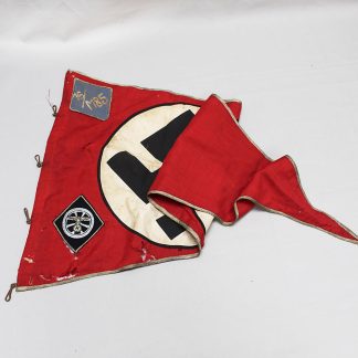 WW2 German Large NSKK Unit Pennant (Rough) . GF162