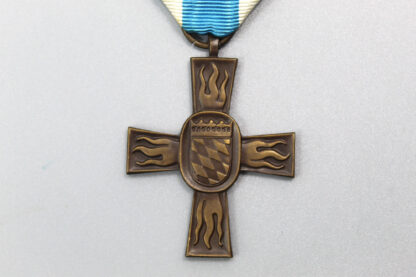 Bavarian 25 yr Fire Service Merit Cross - Post-ww2 . GO4978C - Image 2